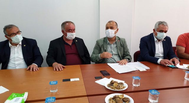 CHP Tarım Komisyonu Nazilli'de  İncelemelerde Bulundu