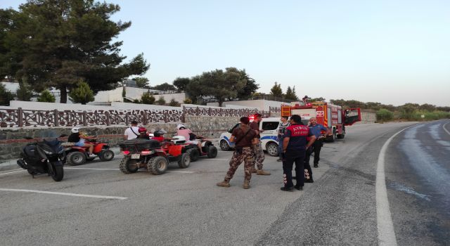 Arazide Dumanı Gören Özel Harekat Polisleri Harekete Geçti