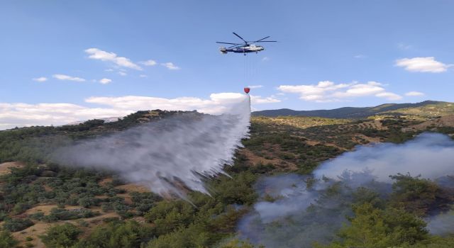 Rüzgarın Şiddeti Yangını Büyüttü