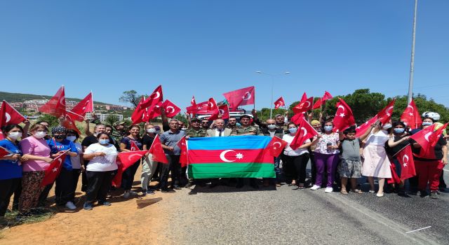Kardeş Ülke Azerbaycan'dan Gelen 'Alev Savaşçıları' Uğurlandı