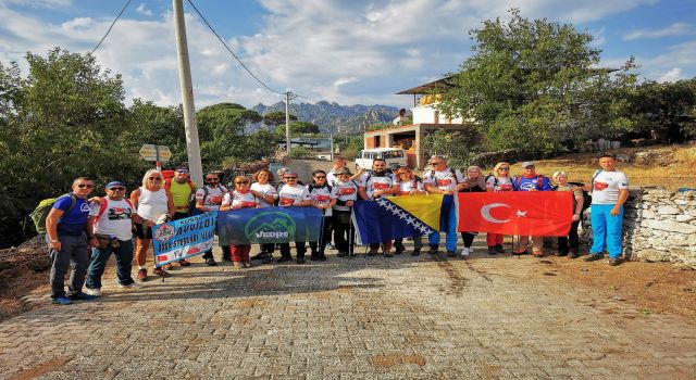 Bosnalı Dağcılar Söke’nin Doğasına Hayran Oldu