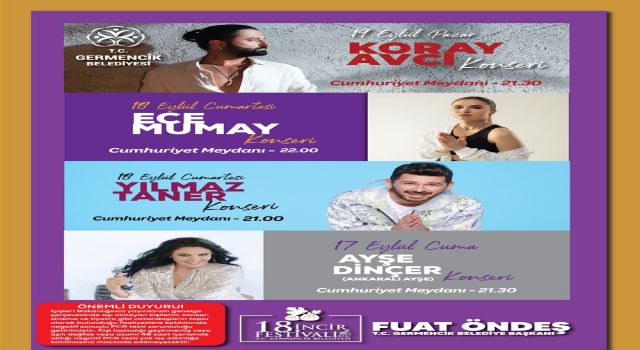 Germencik'te İncir Festivali