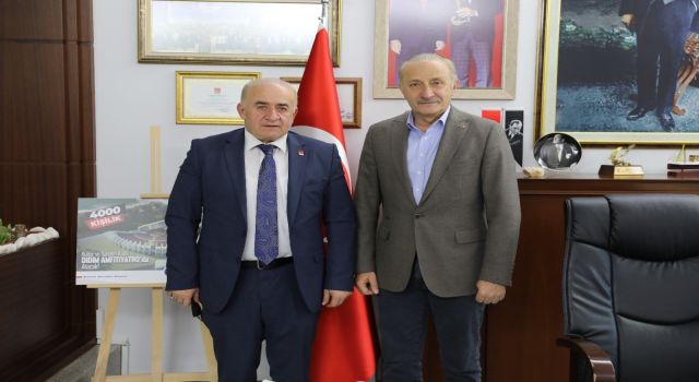 Başkan Atabay, CHP'li Çalış'ı misafir etti