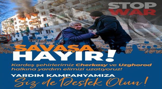 Kuşadası’ndan Ukrayna'ya yardım eli