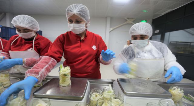 7 ton şevketibostan kadınların elinden geçti