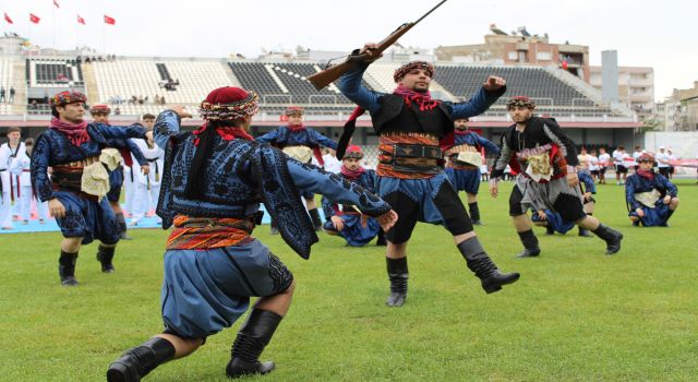 Aydın'da gençlerin gösterileri büyük beğeni topladı