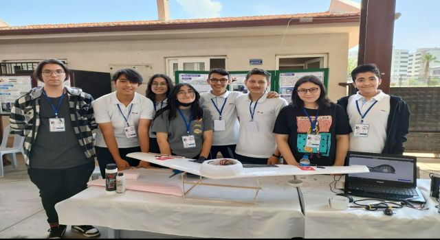Nazilli'de Anadolu Lisesi öğrencileri Tübitak Fuarı'nda projelerini tanıttı