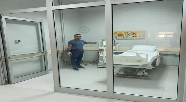 Söke’de Fehime Faik Kocagöz Devlet Hastanesi'nde 'izole odası' oluşturuldu