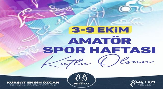 Başkan Özcan Amatör Spor Haftası’nı kutladı