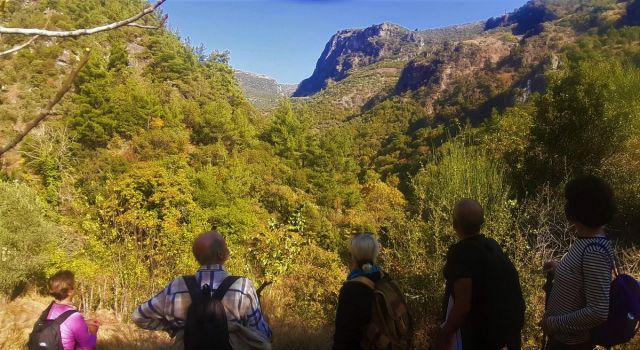 Hazan rengi dağları sardı