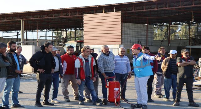 Nazilli Belediyesi personellerine Acil Durum Eğitimi verildi