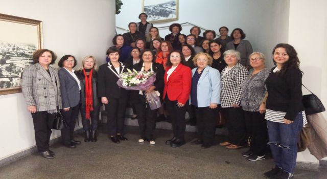 CHP’li kadınlar Başkan Çerçioğlu ile görüştü