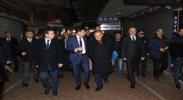 Uzun Çarşı sağlıklaştırması için ön inceleme yapıldı