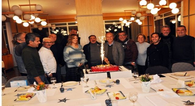 Didim'de görev yapan gazeteciler akşam yemeğinde buluştu