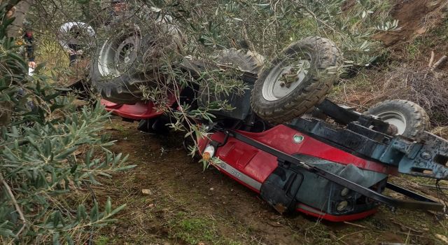 Kuyucak'ta traktör kazası: 1 ölü