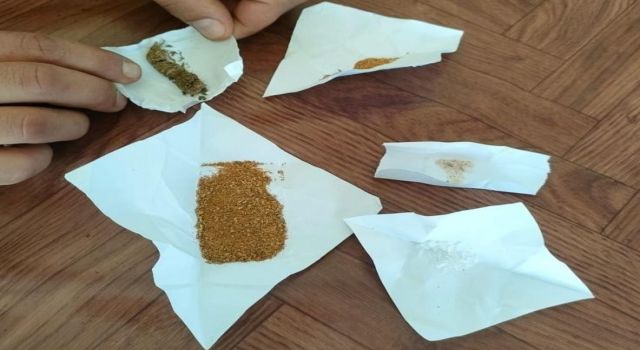 7 yolcunun üzerinden uyuşturucu madde çıktı