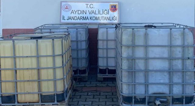 Jandarma su deposunu çalan 4 şüpheliyi yakaladı