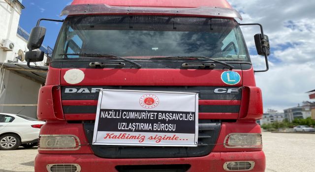 Nazilli Uzlaştırma Bürosundan Hatay'a Yardım Eli