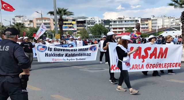 Aydın'da 1 Mayıs Coşkusu