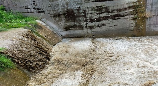 Tabakhane Deresi’nde sular yükseldi