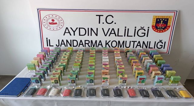 Aydın'da 110 adet elektronik sigara ele geçirildi