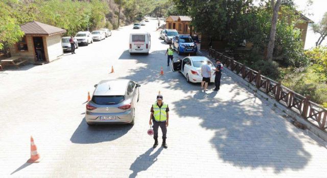 Ormanlık alanlar havadan ve karadan denetlendi