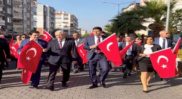 Atamızın Nazilli'ye gelişinin 86.yıl dönümü törenle kutlandı