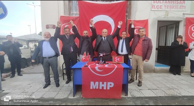 Sultanhisar'da MHP aday adayları kendini tanıttı 