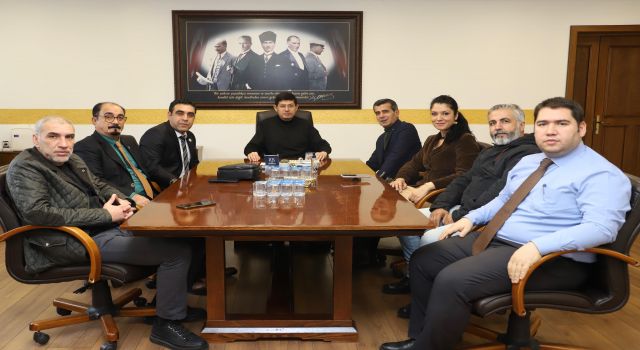 TİNGADER AYDIN’DAN BAŞKAN ÖZCAN’A ZİYARET