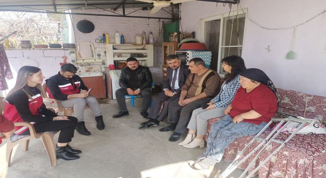 Çine’de engelli vatandaşlar unutulmuyor