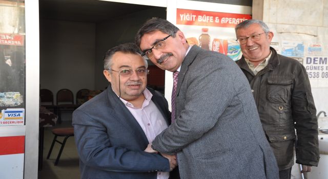 İYİ Parti'li İnal gittiği her yerde başkan gibi karşılanıyor