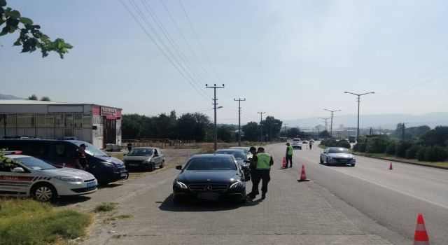 250 araç kontrol edildi!