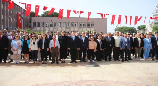 Aydın'da 19 Mayıs törenle kutlandı