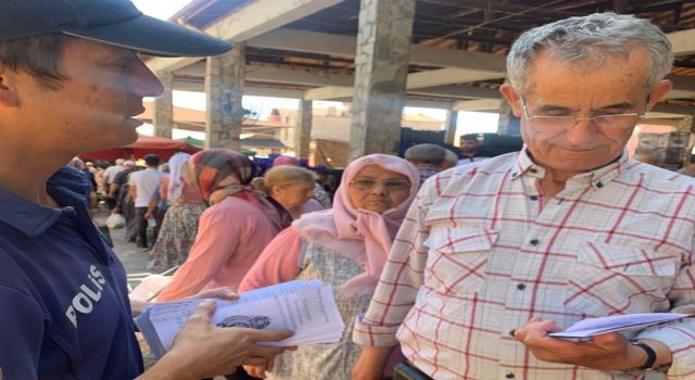 Karacasu’da sahte para bilgilendirmesi