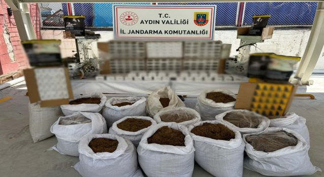 Kaçak sigara operasyonunda 1 gözaltı