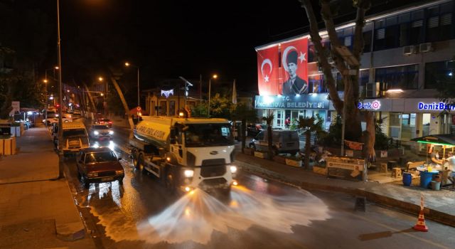 AYDIN BÜYÜKŞEHİR BELEDİYESİ PIRIL PIRIL İNCİRLİOVA İÇİN ÇALIŞMALARI SÜRÜYOR