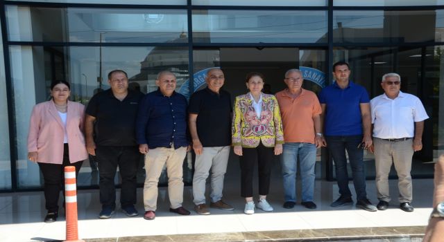 Nazilli Kaymakamı Huriye Küpeli Kan'dan Organize Sanayi Bölgesi’ne ziyaret