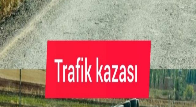 Eycelli Mahallesi'nde trafik kazası