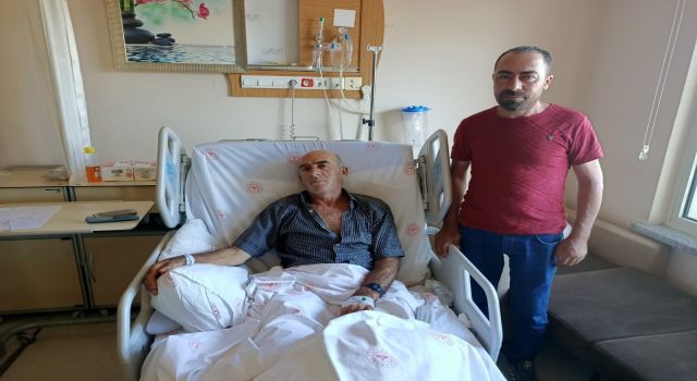 Nazilli Devlet Hastanesi'nde iki hasta sağlığına kavuştu