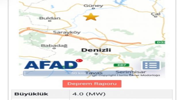 4 şiddetindeki deprem korkuttu