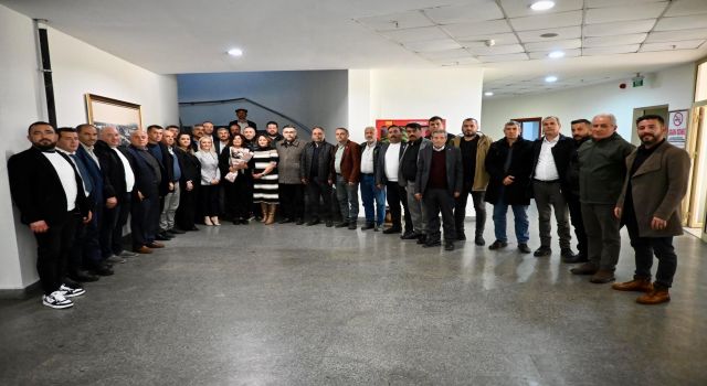 Başkan Çerçioğlu, Nazillili muhtarları ağırladı