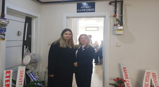 Çömden Avukatlık Bürosu açılışı yaptı