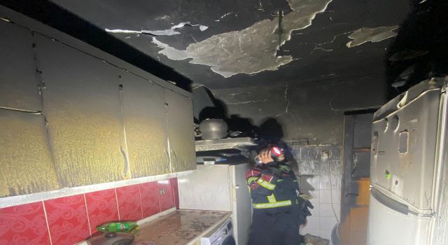 Müstakil ev yangında küle döndü