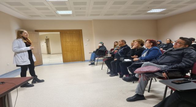 Nazilli Devlet Hastanesi'nde diyabet eğitimi