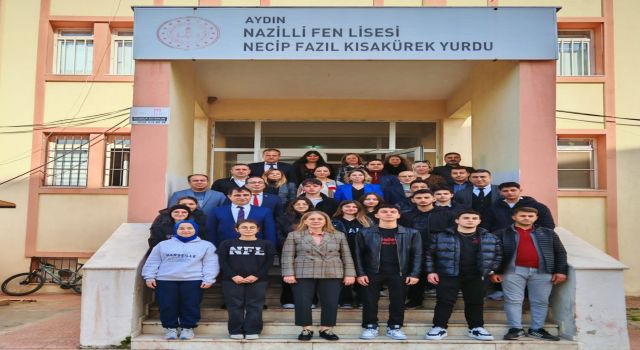 Nazilli İlçe Milli Eğitim Müdürlüğünden “Öğrencilerle El Ele” projesi