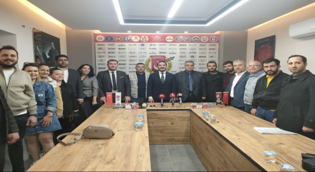 Anahtar Partisi Nazilli’de Gazeteciler Cemiyetini Ziyaret Etti