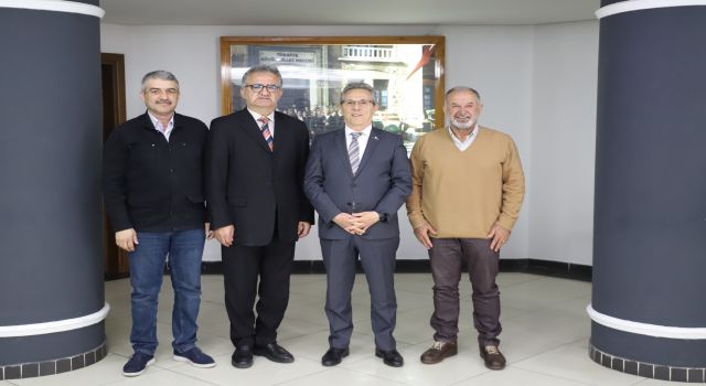 Aydın Tabip Odası’ndan Başkan Tetik’e ziyaret