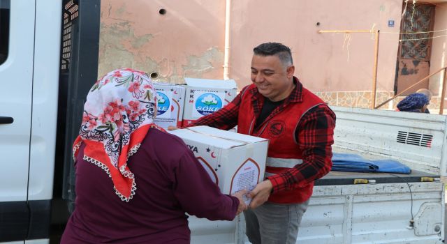 Söke Belediyesi ihtiyaç sahibi vatandaşların yanında
