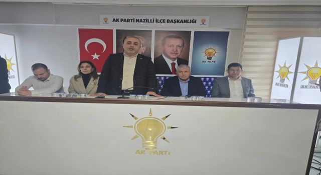 AK Parti Nazilli İlçe Teşkilatı bayramlaştı