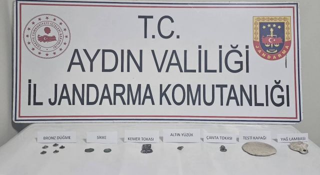 Bozdoğan’da tarihi eser operasyonu
